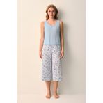 Suwen Betty Kapri Şort Pijama Takımı