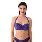 SUWEN Bluebell Kalın Bağcıklı Straplez Bikini Üst
