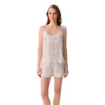 SUWEN Butterfly Pamuklu Atlet Şort Pijama Takımı
