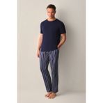 Suwen Chester Erkek Pijama Takımı - Lacivert Desenli - 2XL