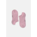 Suwen Chic Lurex Patik Çorap - Standart - Pembe