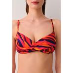 SUWEN Flame Yarı Destekli Bikini Üstü