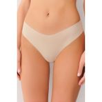 Suwen Invisible Lazer Kesim Brazilian String Külot - Ten - XL
