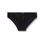 Suwen Kadın Latte Slip Külot, Siyah (Black 012), Na (Üretici Ölçüsü: M)