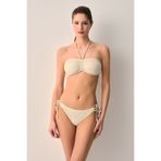 SUWEN Pearl Boyundan Bağlamalı Straplez Bikini Üst