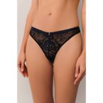 Suwen Pearl Brazilian String Külot - Lacivert