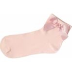 Suwen Ribbon Soket Çorap - Pembe - Standart