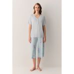 SUWEN Sandy Kapri Şort Pijama Takımı