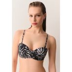 Suwen Savage Diana Straplez Bikini Üst - 40 - Renkli