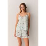 Suwen Smile Atlet Şort Pijama Takımı