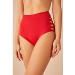 Suwen Yüksek Bel Yanı Biyeli Bikini Alt