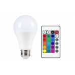 SUWORS Kumandalı RGB LED Ampul 9W E27 – Renk Değiştiren Uzaktan Kumandalı Dekoratif Akıllı Işık – Beyaz/Gün Işığı/RGB Modlu