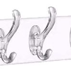 SUWORS Şeffaf Yapışkanlı Duvar Askısı – 5’li Set, Deliksiz Montaj, Suya Dayanıklı, Şık ve Güçlü Tutucu Kanca