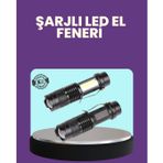 Suya Dayanıklı 4 Modlu Mini LED El Feneri