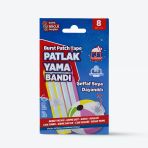 Suya Dayanıklı 8 Adet Patlak Yama Bandı Deniz Yatağı Deniz Topu Şişme Havuz Tamir Bandı