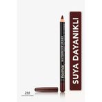 Suya Dayanıklı Dudak Kalemi (Kahve) - Waterproof Lipliner - 244 Chocolate Fondue - 8690604567591