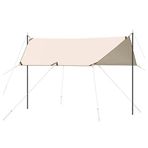 Suya Dayanıklı Güneşlik Tente 500x300 cm Plaj Kamp Bahçe Çadırı Gölgelik Oxford Kumaş