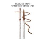 Suya Dayanıklı, İnce Uçlu Göz Kalemi Clio Sharp So Simple Waterproof Pencil Liner (03 Cacao Brown)