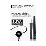 Suya Dayanıklı Parlak Dipliner Siyah Waterproof Dipliner 001