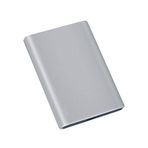 SUYING 2,5 inç HDD harici sabit disk 2TB /320GB /160GB, metal taşınabilir USB 3.0 mobil veri depolama, PC, masaüstü, Macbook, dizüstü bilgisayar, Xbox One, PS4, akıllı TV için uygun (750GB, Gümüş)