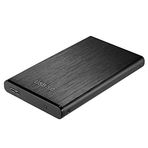SUYING Harici Sabit Sürücü HDD 2tb / 320gb / 250gb, 2,5 inç Metal Taşınabilir USB 3.0 Yedek Depolama, Pc, Masaüstü, Dizüstü Bilgisayar, MacBook, Ps4, Xbox, Akıllı Tv için Uygun (160GB, Siyah)