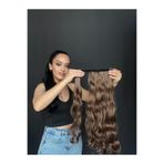 Suzan Peruk Siyah KAhve renk seçenkli Uzun At kuyruğu Postiş Bağcıklı En kullanışlı model.AT KUYRUĞU SAÇ MODELİ