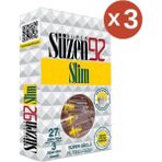 SÜZEN92 Sigara Ağızlığı Filtresi Slim 3'lü Set - Sarı