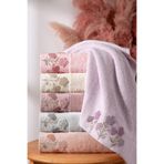 Süzine Nakışlı Bambu 30x50 cm 6 lı Mutfak Havlusu (pembe)
