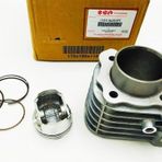 Suzuki Address 110 Silindir Seti Piston Sekman Komple Orjinal Set -Supermoto