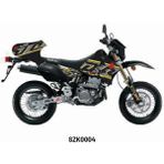 Suzuki Drz 400 "black & Yellow" Tasarım Motosiklet Sticker Etiket Kaplama Modeli