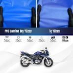Suzukı Gsf 1200 Bandıt S Motosiklet Brandası Su Geçirmez Branda Mavi Branda Motor Branda - Bağlantı Klipsi