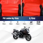 Suzukı Gsf 650 Bandıt S Motosiklet Brandası Su Geçirmez Branda Kırmızı Branda Motor Branda Xxl - Bağlantı Klipsi