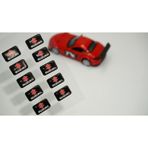 Suzuki Logo 3d Cam Açma Torpido Konsol Ayna Çıkartma Seti