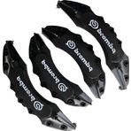 Suzuki Uyumlu Brembo Siyah Kaliper Kapağı 4 Parça Ön Arka Set