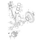 Suzuki Vitara V6 2.0 H20a 1995-2001 Piston Kolu