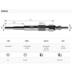 SVAC 010 OCTAVIA-ROOMSTER SUPERB 1.9 (ISITMA) BUJİSİ 4'LÜ TAKIM