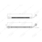 SVAC 800218 Ön Fren Hortumu H100 04-