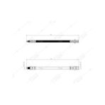 SVAC 900132 Arka Fren Hortumu 131 1300 Em 78- Serce 89-
