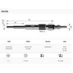 SVAC SKODAROOMSTER 1.4-1.9-2.0 TDI(ISITMA) BUJİSİ 4'LÜ TAKIM