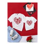 SVART WEAR Anne Kız Çoçuk Kız Kardeş Aile Kombin Twin Tween 100% Pamuk Tshirt Tişört