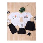 SVART WEAR Dad Mom Kid Aile Takımı Anne Baba Çocuk Tişört Tshirt Aile Tshirt 3lü set Aile Kombin TEKLİ FİYAT