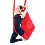 Svava Yoga Fly Hamağı, Antigravity Askılı Yoga Denge Spor Aleti (kırmızı)