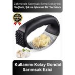 Svein Çok Amaçlı Pratik Kullanımı Kolay Paslanmaz Çelik Rende Öğütme Presi Manuel Gondol Sarımsak Ezici