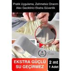 Svein Ekstra Güçlü 2 mt Dış Cephe Su Geçirmez Sakız Bant Sızıntı Çamur Bandı Alev Geciktirici Sızdırmaz