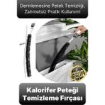 Svein #fırça Pratik Temizlik Toz Kir Arındırma Uzun Esnek Gövde Kalorifer Peteği Temizleme Fırçası 60 cm - Çok Renkli