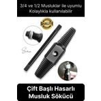 Svein Kırık Musluk Ters Kılavuz Açıcı Aparatı Çift Başlı Su Borusu Vida Hasarlı Cıvata Sökücü Set