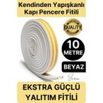 Svein Premium Kapı Pencere Soğuk Toz Sızdırmaz Izolasyon Fitili Kendinden Yapışkanlı Isı Yalıtım 2x5=10 mt