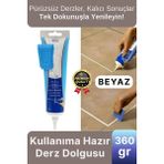 Svein Profesyonel Kolay Kullanıma Hazır Zemin Duvar Onarma Gaga Uçlu Tüp Fayans Arası Derz Dolgu Beyaz