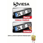 Sviesa Oto Araç Plaka Yazı Düzeltme Rötuş Yazma Kalemi Siyah