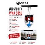 Sviesa Van Spor FK Araç Dikiz Aynası Süsü Taraftar Logolu Pleksi Ayna Aksesuarı Araba İç Aksesuar